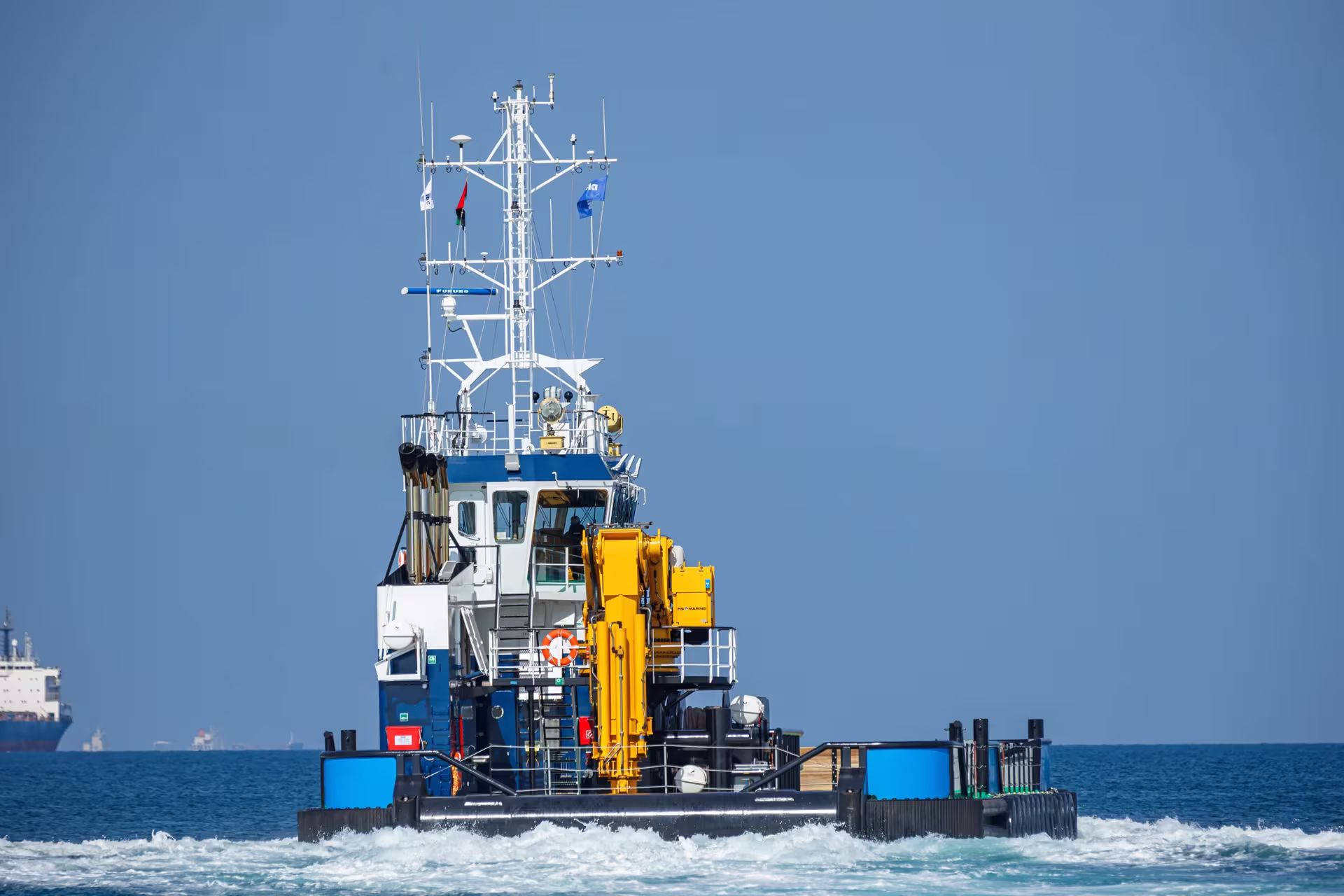 Gemhy Marine pipeline construction